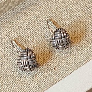 Antique heart earrings